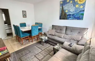 Apartamento mobiliado de 1 quarto à venda perto da praia na vila guilhermina!!!