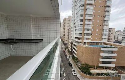 Apartamento com 2 dormitórios à venda, 77 m² por r$ 445.000,00 - aviação - praia grande/sp
