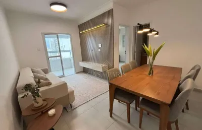 Apartamento com 1 dormitório à venda, 53 m² por r$ 425.000,00 - aviação - praia grande/sp