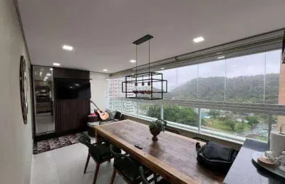 Apartamento com 4 dormitórios à venda, 147 m² por r$ 1.800.000,00 - canto do forte - praia grande/sp