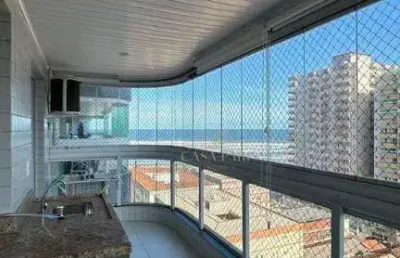 Apartamento com 2 dormitórios à venda, 83 m² por r$ 750.000,00 - ocian - praia grande/sp