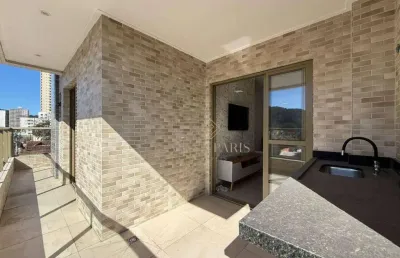 Apartamento com 2 dormitórios à venda, 74 m² por r$ 620.000,00 - canto do forte - praia grande/sp
