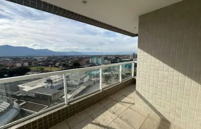 Apartamento com 2 dormitórios à venda, 54 m² por r$ 413.800 - mirim - praia grande/sp