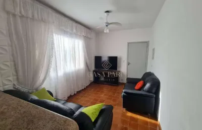 Apartamento vista mar com 1 dormitório à venda, 48 m² por r$ 240.000 - maracanã - praia grande/sp