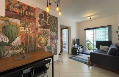 Apartamento com 2 dormitórios à venda, 69 m² por r$ 570.000,00 - boqueirão - praia grande/sp