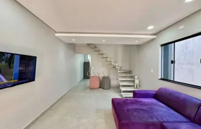 Sobrado com 3 dormitórios à venda, 160 m² por r$ 935.000 - aviação - praia grande/sp