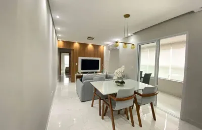 Apartamento com 2 dormitórios à venda, 84 m² por r$ 650.000,00 - caiçara - praia grande/sp