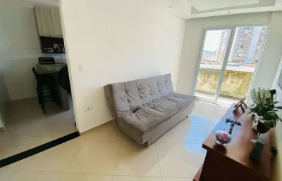Apartamento com 3 dormitórios à venda, 120 m² por r$ 318.000 - boqueirão - praia grande/sp
