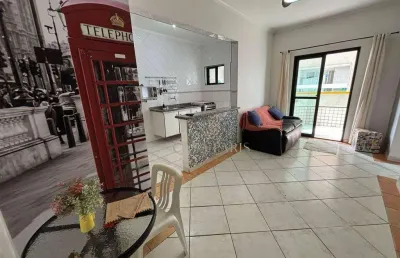 Apartamento com 1 dormitório à venda, 56 m² por r$ 275.000,00 - ocian - praia grande/sp