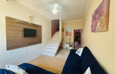 Sobrado com 2 dormitórios à venda, 72 m² por r$ 330.000 - solemar - praia grande/sp