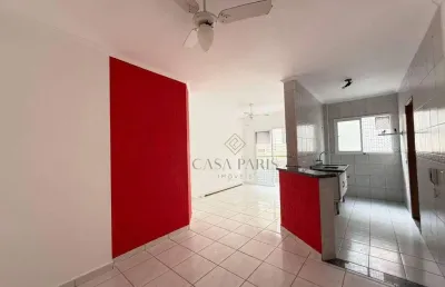 Apartamento com 1 dormitório à venda, 50 m² por r$ 290.000 - tupi - praia grande/sp