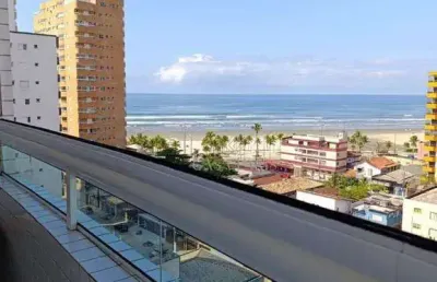 Apartamento com 1 dormitório à venda, 42 m² por r$ 345.000,00 - ocian - praia grande/sp