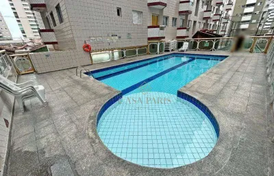 Apartamento com 2 dormitórios à venda, 62 m² por r$ 380.000 - mirim - praia grande/sp
