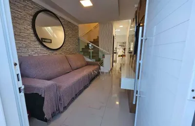 Casa com 2 dormitórios à venda, 60 m² por r$ 360.400,00 - solemar - praia grande/sp