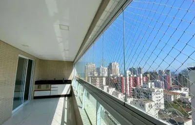 Apartamento com 3 dormitórios à venda, 112 m² por r$ 1.480.000,00 - canto do forte - praia grande/sp