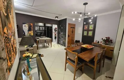 Apartamento com 3 dormitórios à venda, 121 m² por r$ 920.000,00 - boqueirão - praia grande/sp