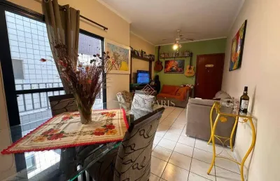 Apartamento com 2 dormitórios à venda, 80 m² por r$ 357.000 - aviação - praia grande/sp