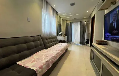 Casa com 2 dormitórios à venda, 99 m² por r$ 410.000,00 - tude bastos - praia grande/sp
