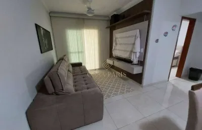 Apartamento com 2 dormitórios à venda, 78 m² por r$ 450.000,00 - tupi - praia grande/sp