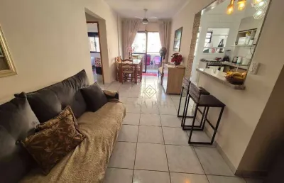 Apartamento com 1 dormitório à venda, 68 m² por r$ 410.000,00 - canto do forte - praia grande/sp