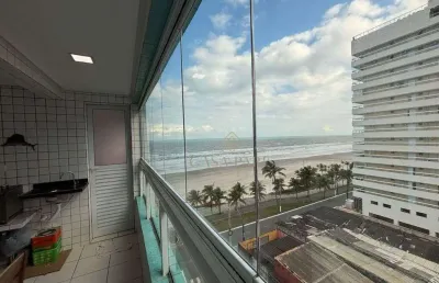 Apartamento com 1 dormitório à venda, 55 m² por r$ 400.000,00 -  jardim real - praia grande/sp