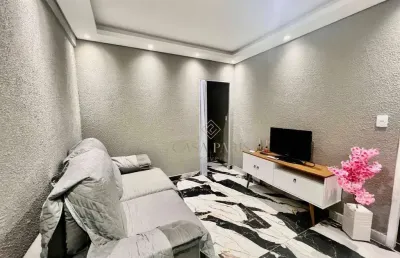 Kitnet com 1 dormitório à venda, 30 m² por r$ 225.000,00 - aviação - praia grande/sp