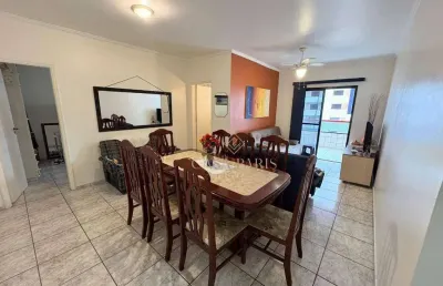 Apartamento com 1 dormitório à venda, 74 m² por r$ 325.000 - tupi - praia grande/sp