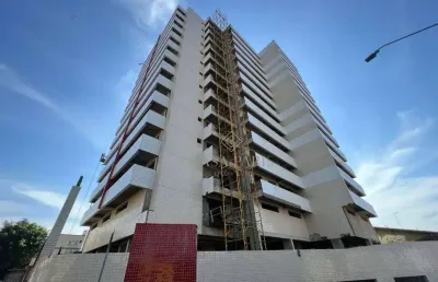 Apartamento com 1 dormitório à venda, 56 m² por r$ 270.000,00 - caiçara - praia grande/sp