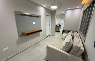 Apartamento com 1 dormitório à venda, 35 m² por r$ 300.000,00 - canto do forte - praia grande/sp