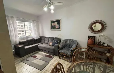 Apartamento mobiliado com 2 quartos na quadra da praia – vila tupi, praia grande – r$ 330.000