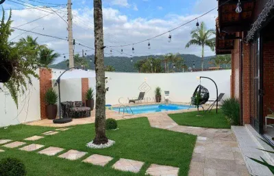 Casa à venda, 220 m² por r$ 1.300.000,00 - balneário flórida - praia grande/sp