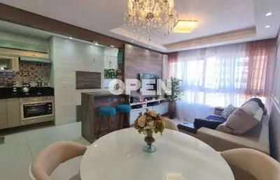 Apartamento 02 dormitórios, 01 suíte, mobiliado, centro de canoas