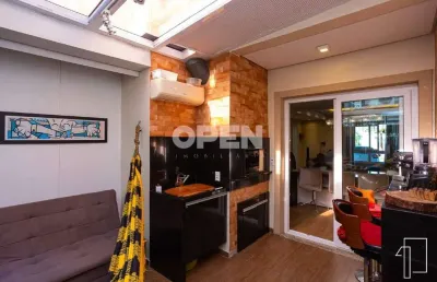 Casa semimobiliada em condomínio fechado com 3 dormitórios, suíte e espaço gourmet – igara, canoas