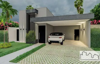 Casa em condomínio fechado com 3 quartos à venda na Rua Lilia Elisa Eberle Lupo, Quinta do Salto Residence, Araraquara