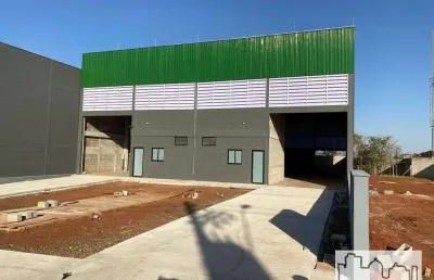 Barracão para alugar, 700 m² por r$ 15.000/mês - loteamento industrial comercial são caetano - araraquara/sp