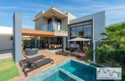 Casa com 3 dormitórios à venda, 290 m² por r$ 2.100.000 - condomínio portal das tipuanas - araraquara/sp