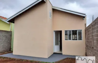 Casa com 2 dormitórios à venda, 60 m² por r$ 230.000 - jardim araraquara - araraquara/sp