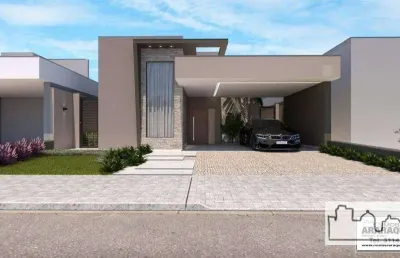Casa em construção a venda no condomínio veredas do campo