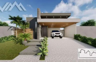 Casa em condomínio fechado com 3 quartos à venda na Avenida Deputado Federal Mário Eugênio, Parque Residencial Damha, Araraquara