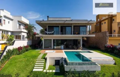 Casa com 4 dormitórios à venda, 427 m² por r$ 5.490.000,00 - condomínio campo de toscana - vinhedo/sp