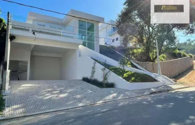 Casa com 4 dormitórios à venda, 519 m² por r$ 4.070.000,00 - condomínio estância marambaia - vinhedo/sp