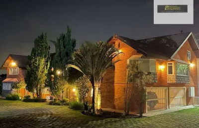 Casa com 7 dormitórios à venda, 1100 m² por r$ 7.900.000,00 - condomínio vale da santa fé - vinhedo/sp