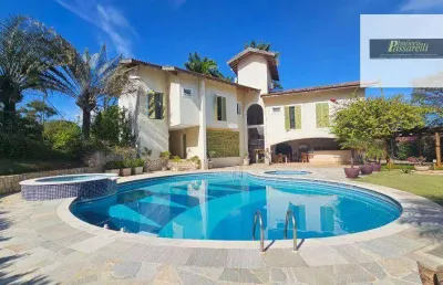 Casa com 8 dormitórios à venda, 1500 m² por r$ 8.500.000,00 - condomínio village sans souci - valinhos/sp