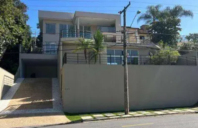 Casa com 4 dormitórios à venda, 680 m² por r$ 5.490.000,00 - condomínio estância marambaia - vinhedo/sp