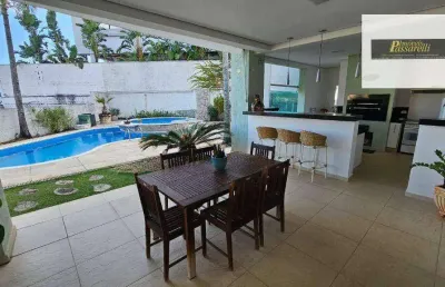 Casa com 3 dormitórios para alugar, 350 m² por r$ 18.000,00/mês - condomínio jardim europa - vinhedo/sp
