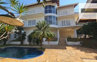 Casa com 4 dormitórios, 472 m² - venda por r$ 5.000.000,00 ou aluguel por r$ 12.631,00/mês - condomínio estância marambaia - vinhedo/sp