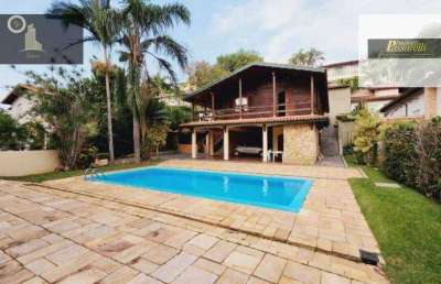 Casa com 5 dormitórios à venda, 355 m² por r$ 1.490.000 - condomínio estância marambaia - vinhedo/sp