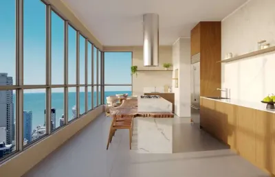 Apartamento com 3 quartos à venda na Rua 137, Meia Praia, Itapema