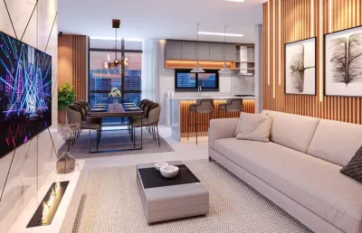 Apartamento com 3 quartos à venda na Rua 137, Meia Praia, Itapema