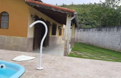 Casa com 4 dormitórios à venda, 188 m² por r$ 910.000 - prainha - caraguatatuba/sp